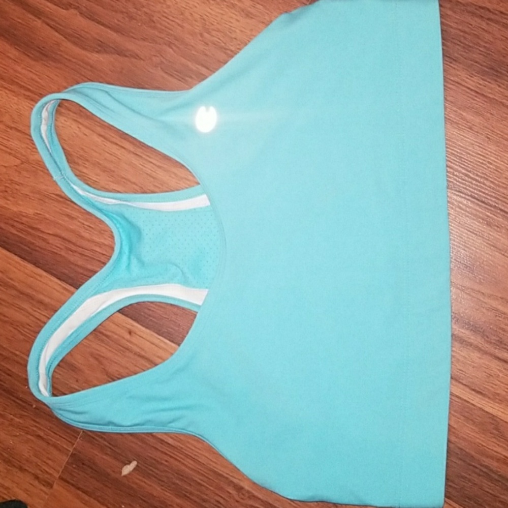 Navy blue sports bra